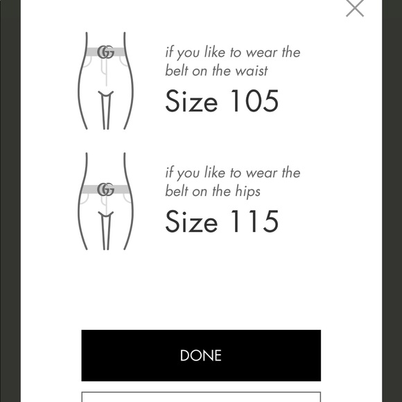 Gucci Marmont Wide Belt / Size 105/42 (size 16) - Picture 8 of 8